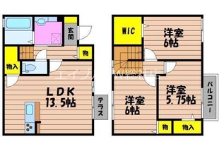 フォーリーフの物件間取画像